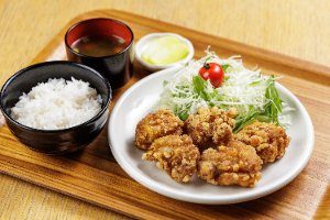 特製から揚げ(定食)