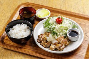おろしチキン定食(定食)